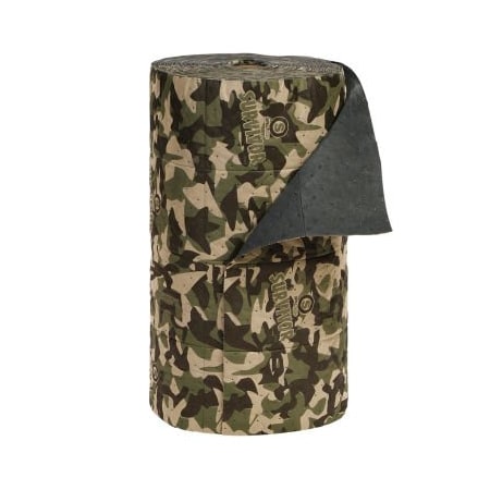 Spilltech Sorbent Roll, Universal, 30 in x 150 ft, Camouflage SVR150H